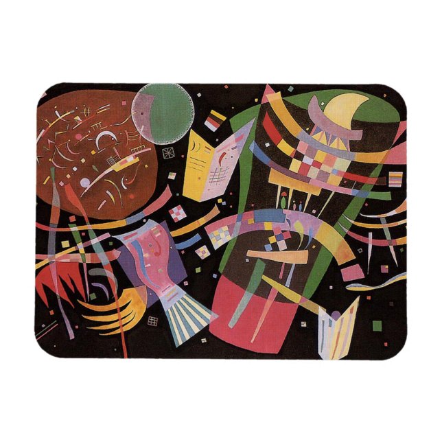 Flexible Composition Kandinsky X Magnet (Horizontal)