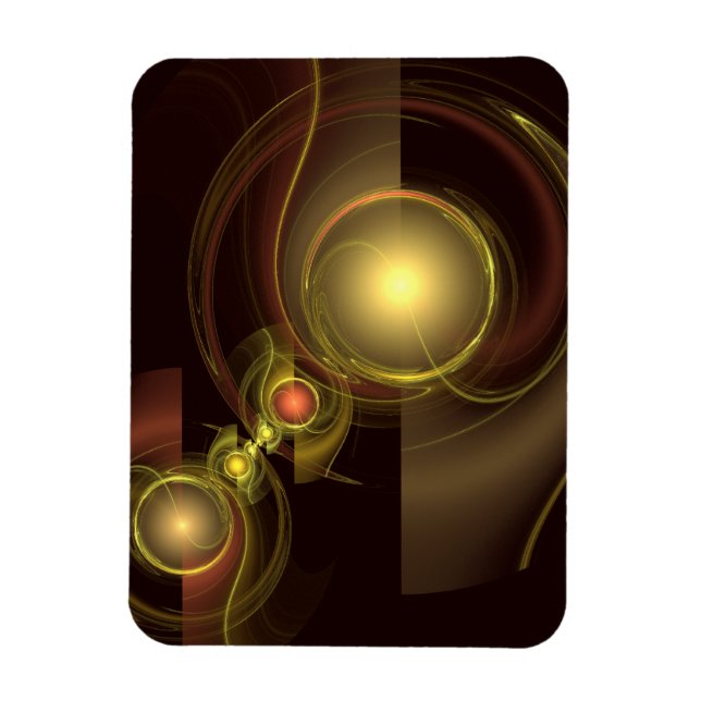 Flexible Connexion intime Magnet Art Abstrait Premium (Vertical)