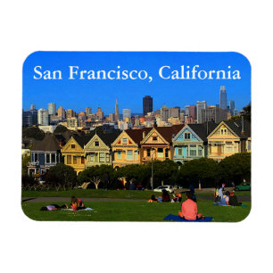 Flexible Dames peintes à San Francisco #1 Magnet