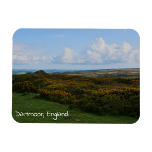 Flexible Dartmoor England Magnet