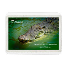 Darwin Territoire du Nord - Magnet de crocodile