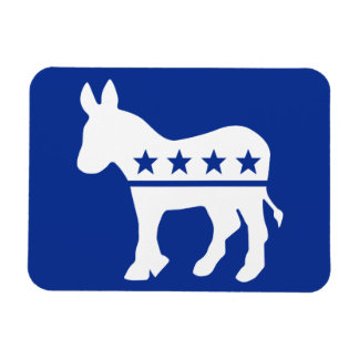 Flexible Démocrate Donkey Premium Magnet