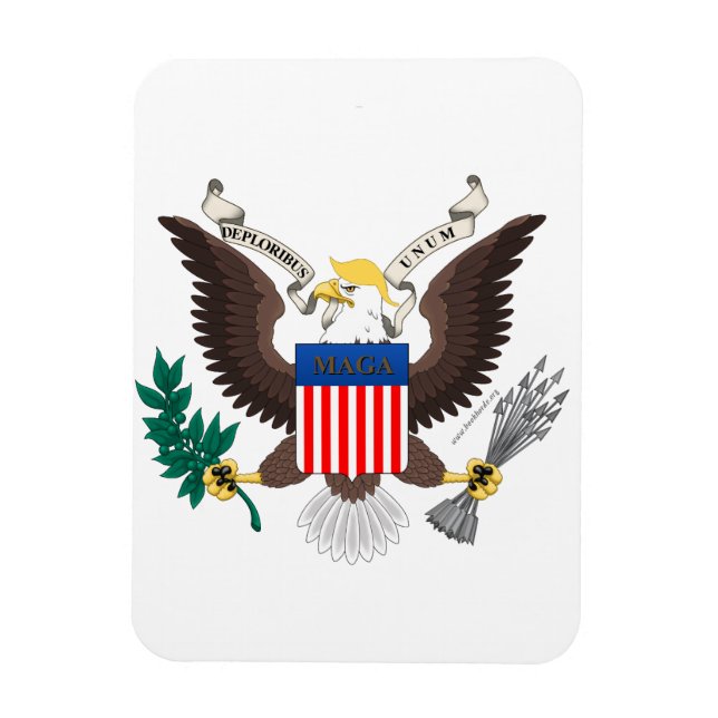 Flexible Deploribus Unum ! Magnet (Vertical)