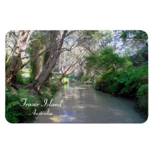 Flexible Eli Creek Fraser Island, Australia, Premium Magnet