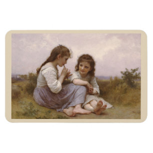 Flexible Enfance Idyll par Bouguereau Magnet
