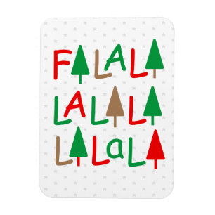 Flexible FaLaLa... Arbres de Noël Magnet photo joyeux