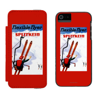 Flexible Flyer Splitkein Wooden Skis Promo Incipio Watson™ iPhone 5 Wallet Case