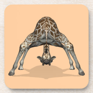 Flexible Giraffe Coaster