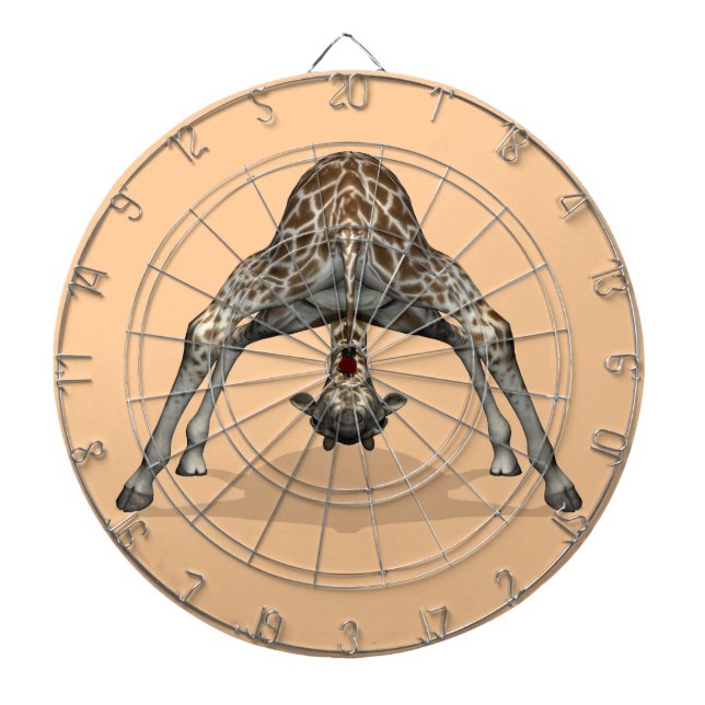 Flexible Giraffe Dartboard (Front)