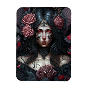 Flexible Goth Princesse Imaginaire gothique Magnet d'art