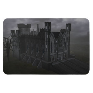Flexible Grey Castle Magnet