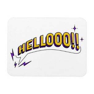Flexible HELLOOO ! ! Magnet