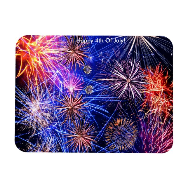 Flexible Image Fireworks pour Photo Magnet (Horizontal)