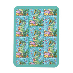 Flexible Imaginaire DE PÂQUES, PRINTEMPS SEAHORSE MAGNET DE