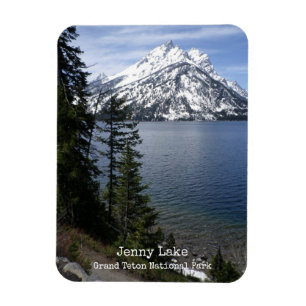 Flexible Jenny Lake Grand Teton National Park Magnet