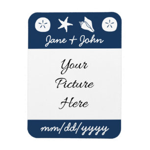 Flexible Les coquillages d'été dans la Marine Magnet de sau