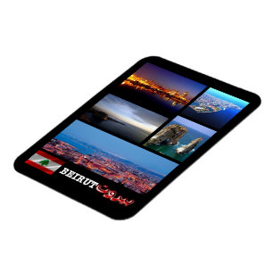Flexible Liban - Beyrouth - Mosaïque - Magnet