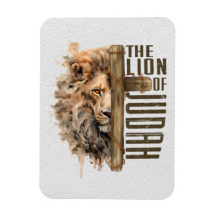 Flexible Lion de Judah Magnet
