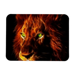 Flexible Lion of Judah - Rastafara - Reggae Rasta Magnet