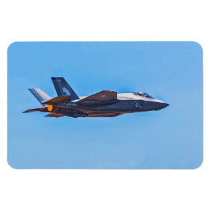 Flexible Lockheed Martin F-35A Lightning II Magnet