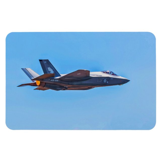 Flexible Lockheed Martin F-35A Lightning II Magnet (Horizontal)