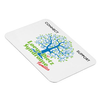 Flexible Loeys-Dietz Prenez Heart Car Magnet