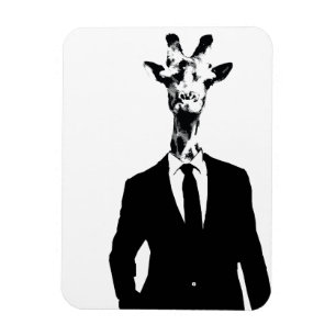 Flexible M. Giraffe Bendy Fridge Magnet