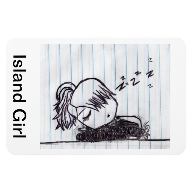 Flexible Magnet By Island Girl (Horizontal)