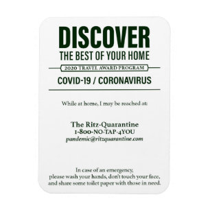 Flexible Magnet Covid-19 / Version 2