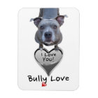Magnet d'amour de Pitbull Bully