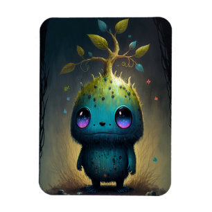 Flexible Magnet d'art Plante Monster Imaginaire