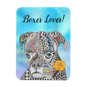 Flexible Magnet de boîte mignon et coloré 3"x4"