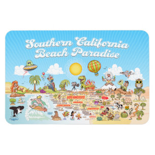 Flexible Magnet de Californie du Sud
