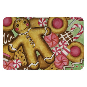 Flexible Magnet de cookies de Noël