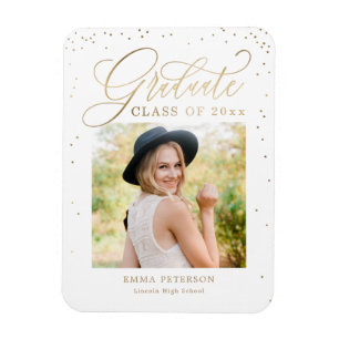 Flexible Magnet de Faire-part de graduation
