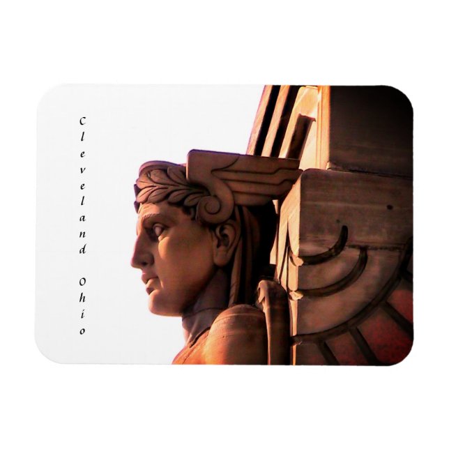 Flexible Magnet de garde Cleveland Art Déco (Horizontal)