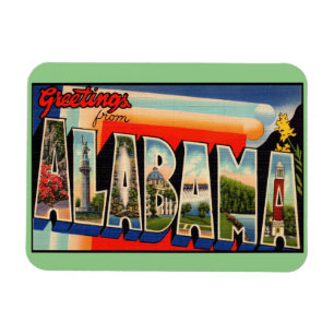Flexible Magnet de l'État de l'Alabama