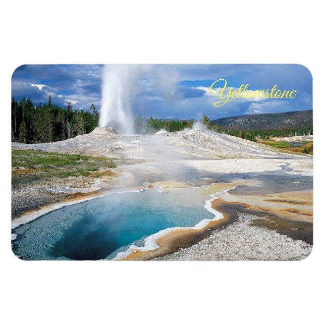 Flexible Magnet de Yellowstone (Horizontal)