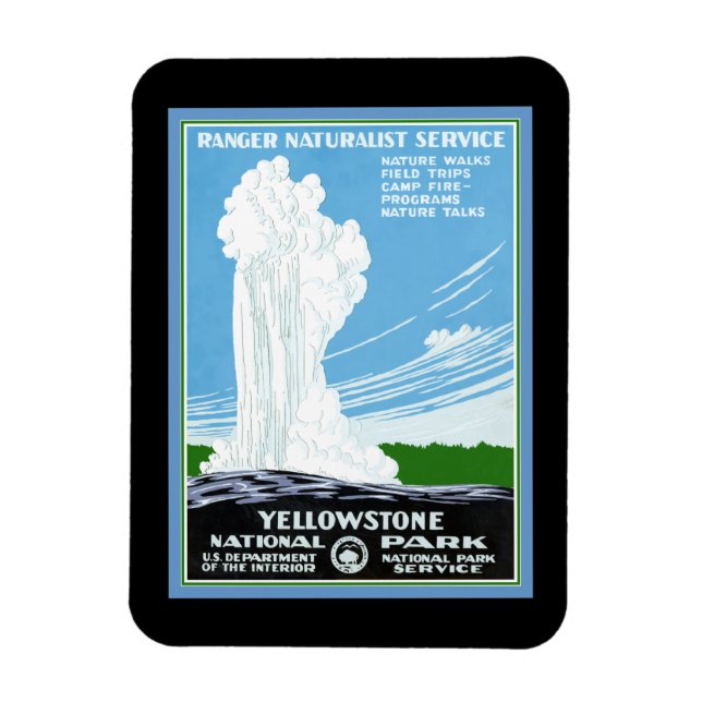 Flexible Magnet de Yellowstone (Vertical)