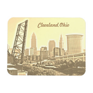 Flexible Magnet d'or de Cleveland Morning