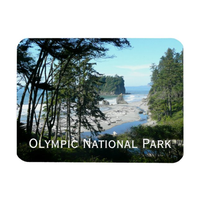 Flexible Magnet du parc national olympique (Horizontal)
