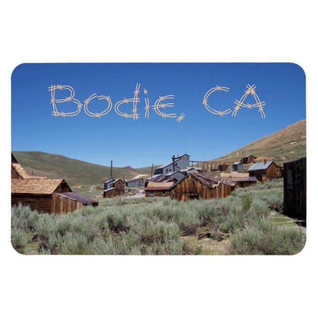 Flexible Magnet Flexi Premium Bodie California (Horizontal)