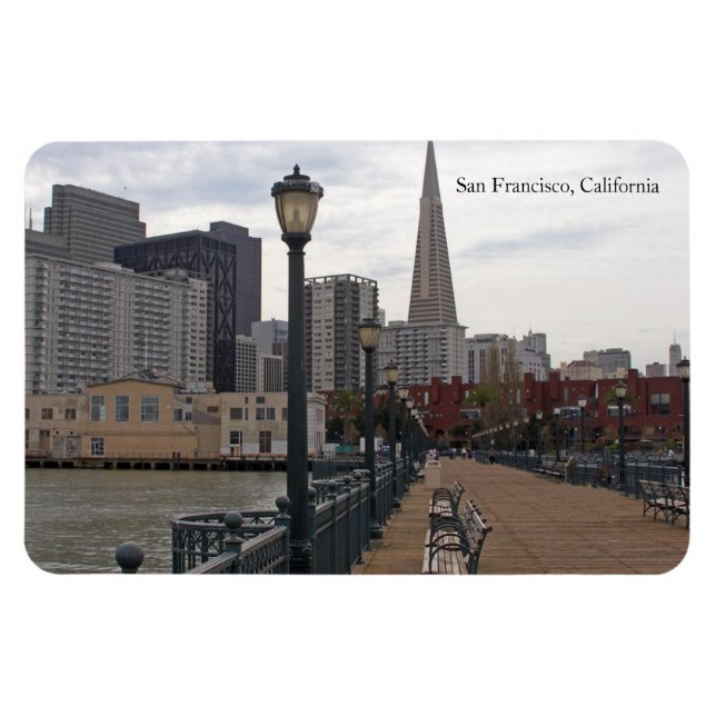 Flexible Magnet Flexi Premium de San Francisco (Horizontal)