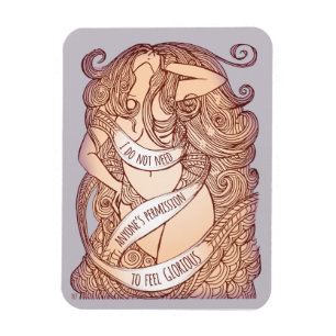 Flexible Magnet glorieux à Lilac