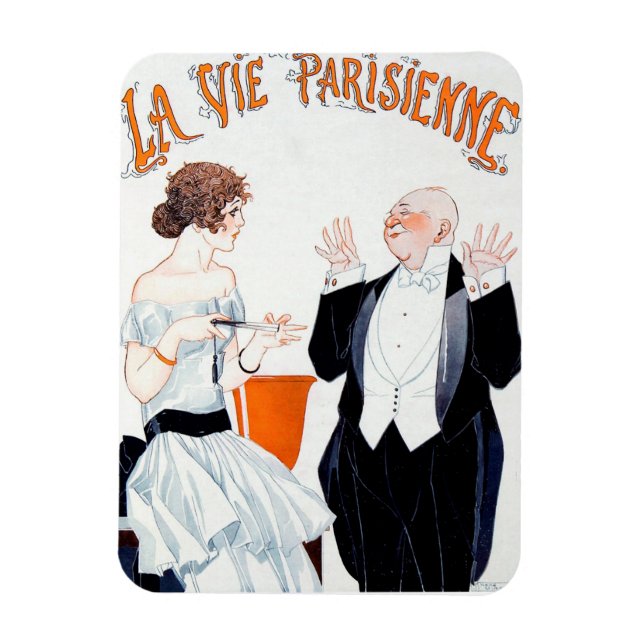 Flexible Magnet La Vie Parisienne 1921 (Vertical)