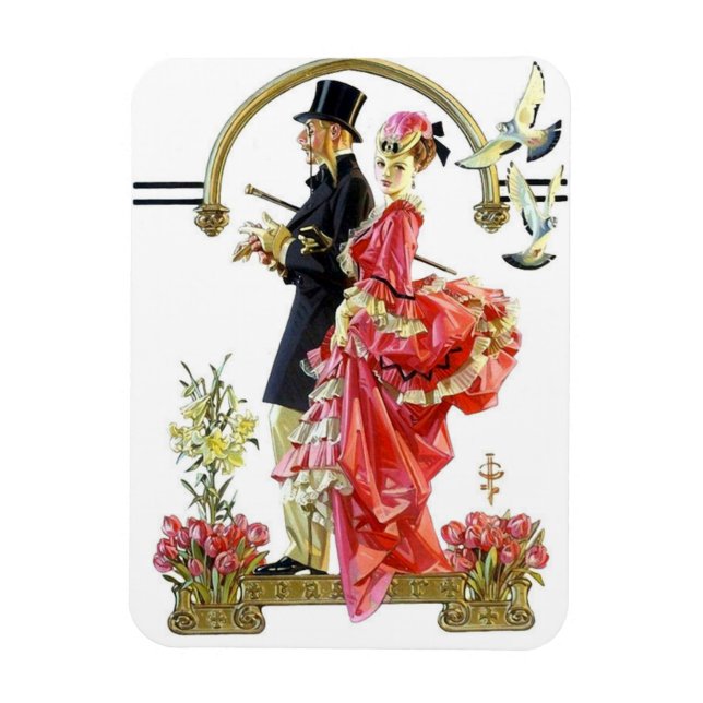 Flexible Magnet Leyendecker vintage (Vertical)