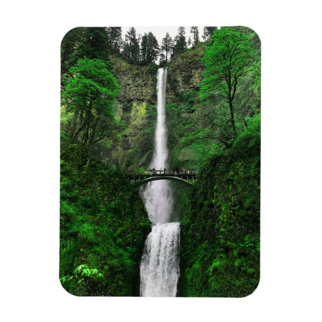 Flexible Magnet Multnomah Falls #2 (Vertical)