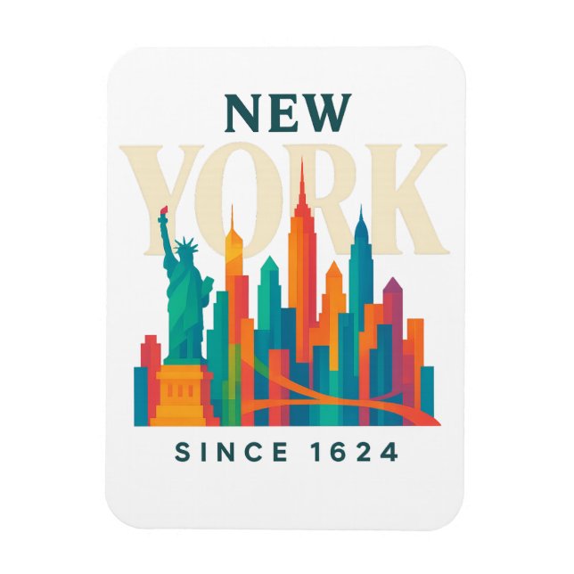 Flexible Magnet New York (Vertical)