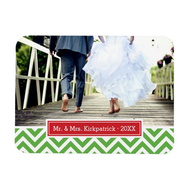 Flexible Magnet photo de Chevron Holiday (Horizontal)