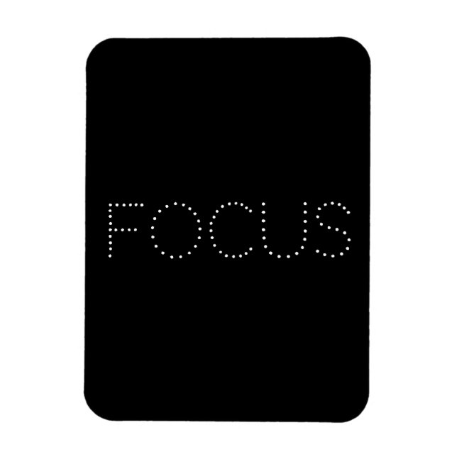 Flexible Magnet photo "Focus" (Vertical)